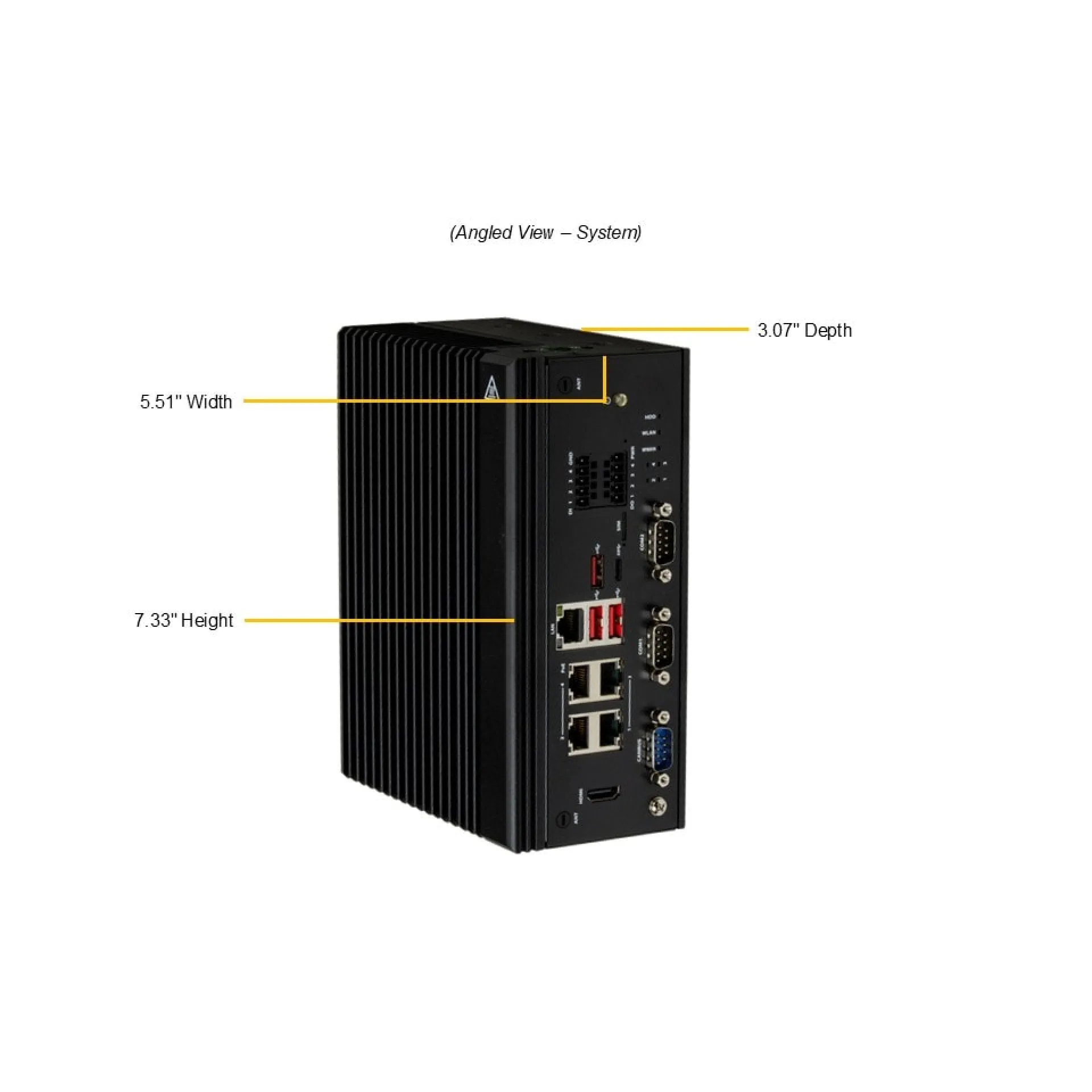ARS-E103-JONX-L | Supermicro Cortex A78AE Fanless Embedded