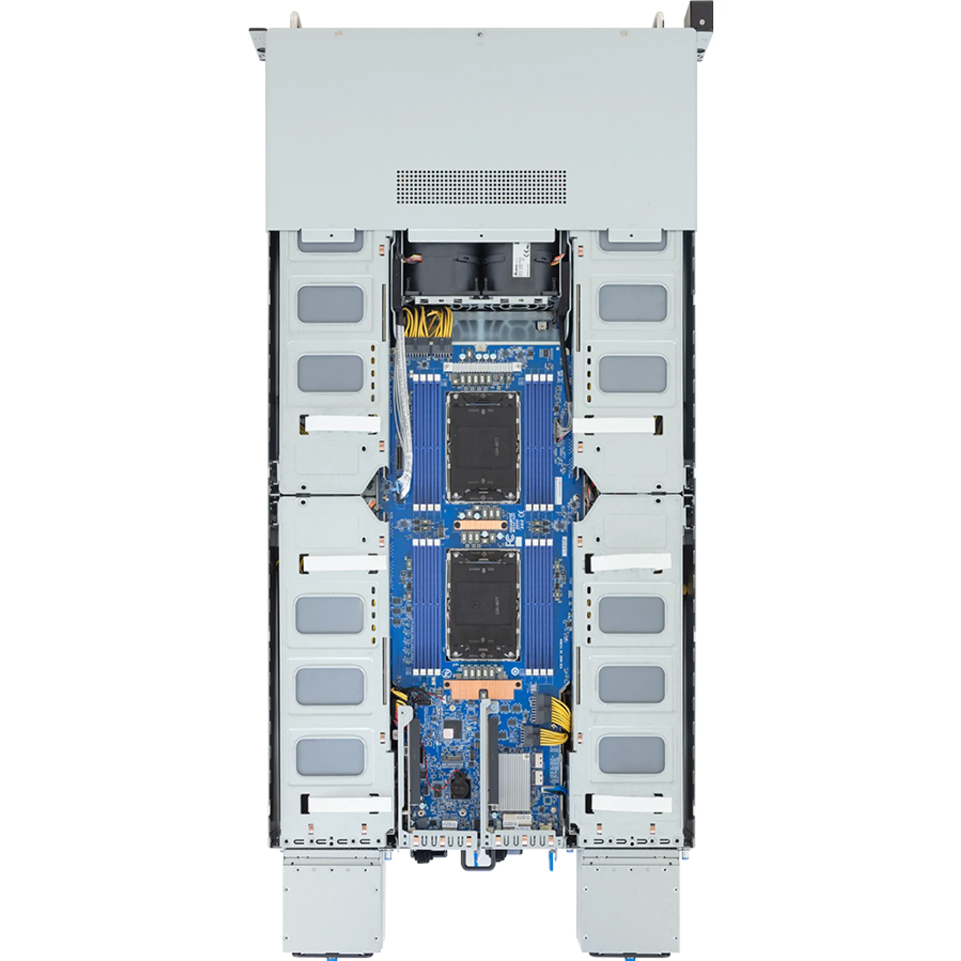 G294-S45-AAP2 Gigabyte top view Gigabyte G294-S45-AAP2 top view