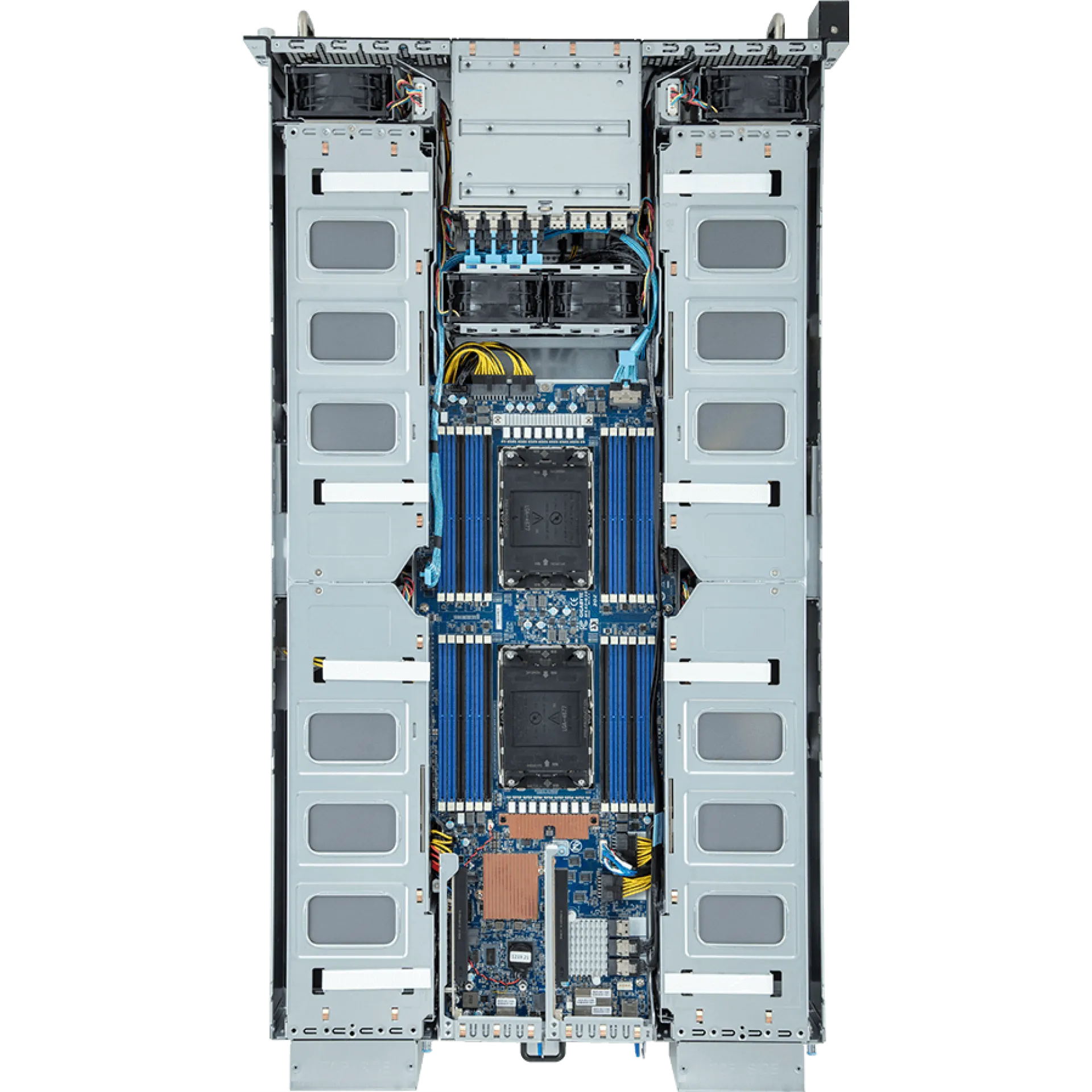 Gigabyte G293-S41-AAP1 top view 