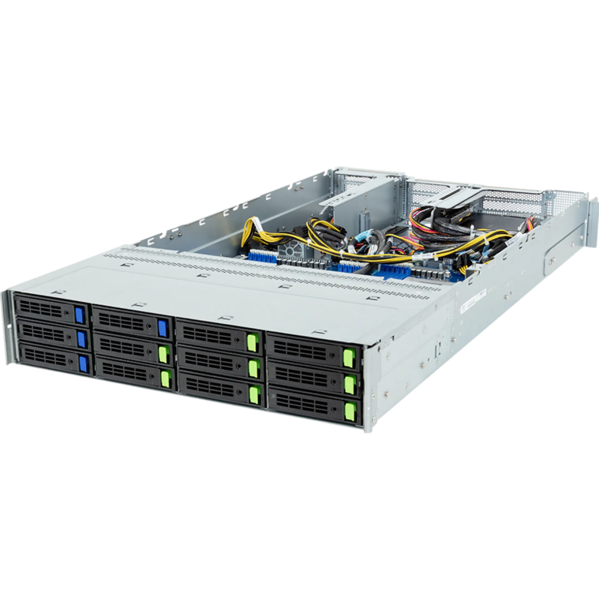 R283-ZF0-IAL1 Gigabyte angle view Gigabyte R283-ZF0-IAL1 angle view