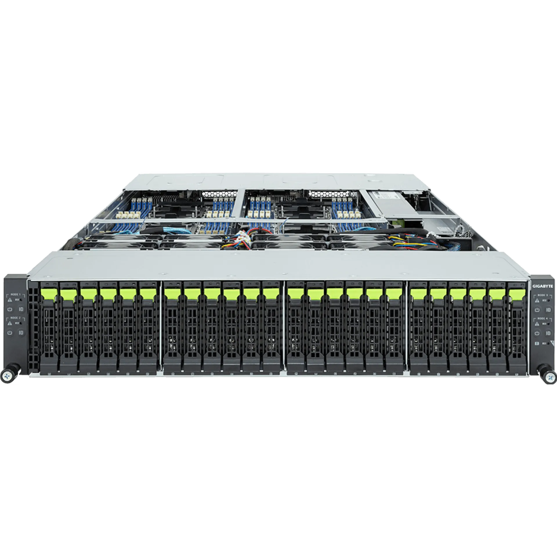 Gigabyte H263-S62-AAW1 front view 