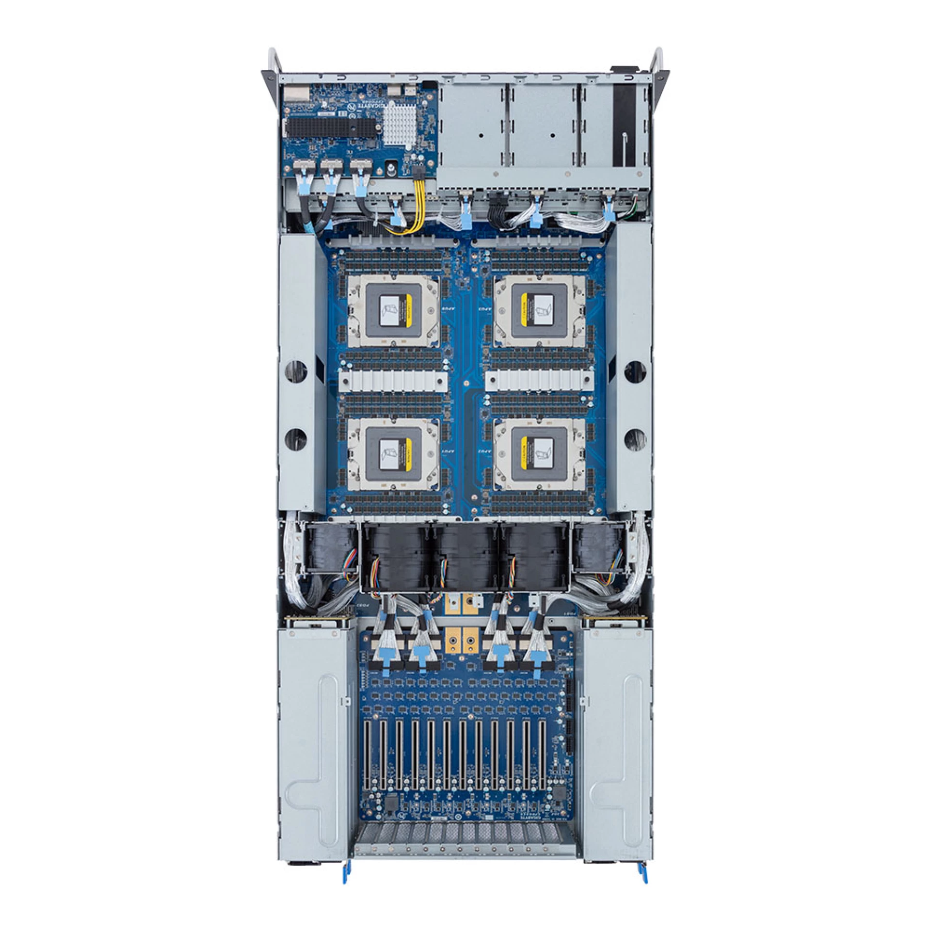 Gigabyte G383-R80 top view