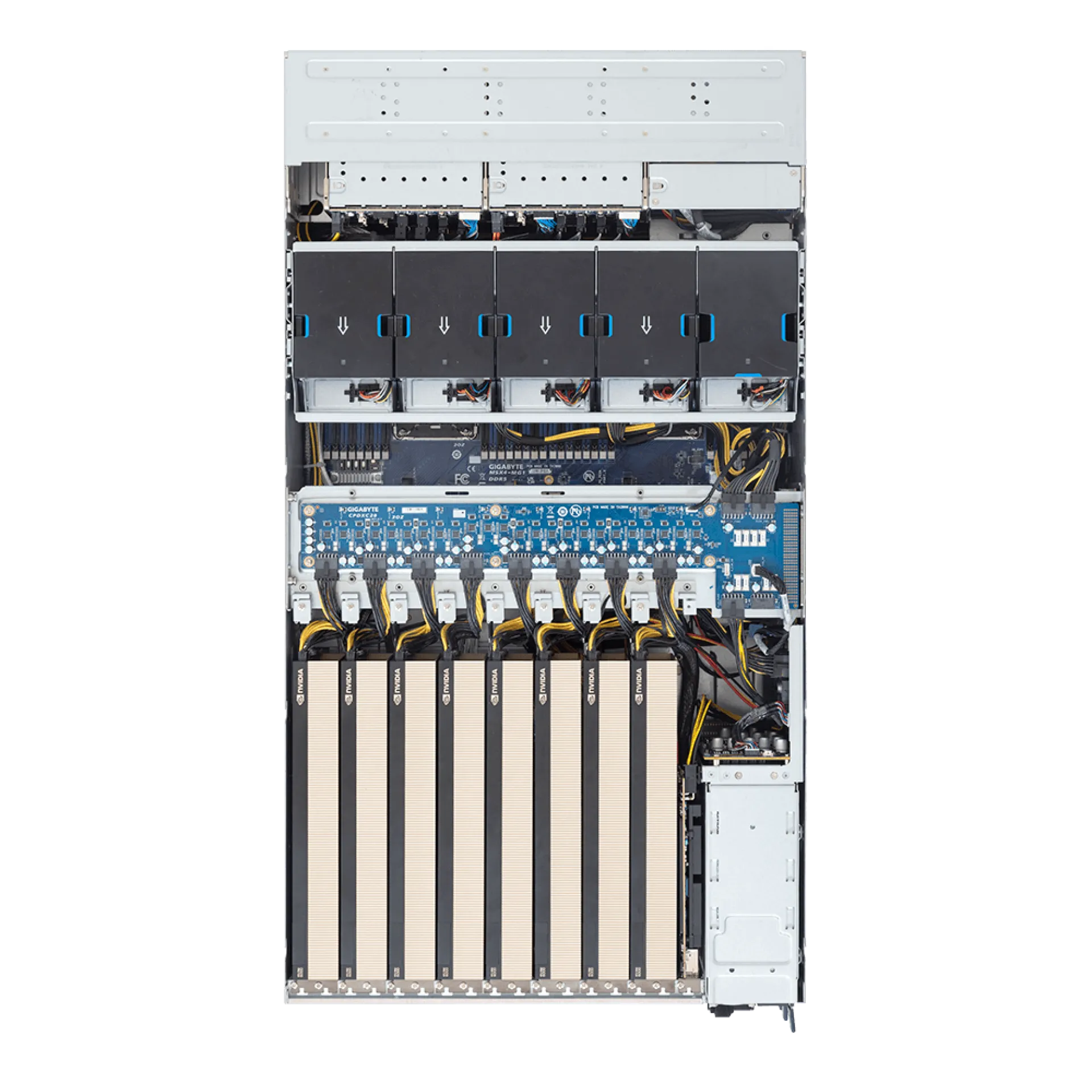 Gigabyte XL44-SX2-AAS1 top view