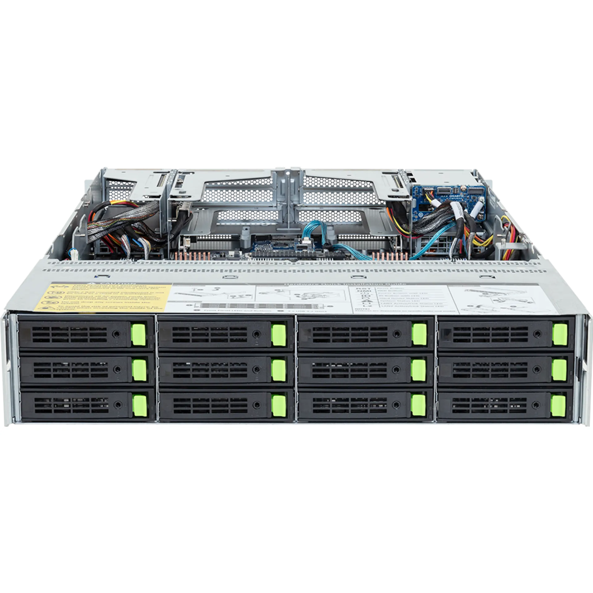 R284-A90-IAL1 Gigabyte front view Gigabyte R284-A90-IAL1 front view