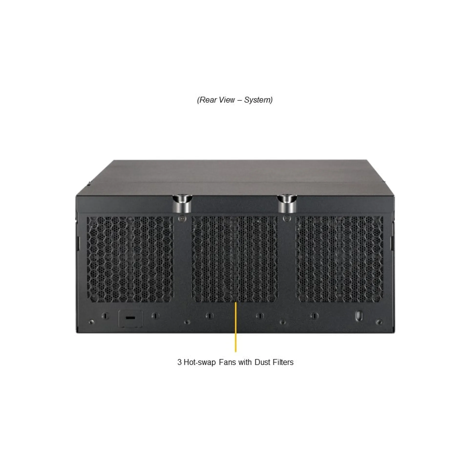 Supermicro SYS-E403-13E-FRN2T rear view